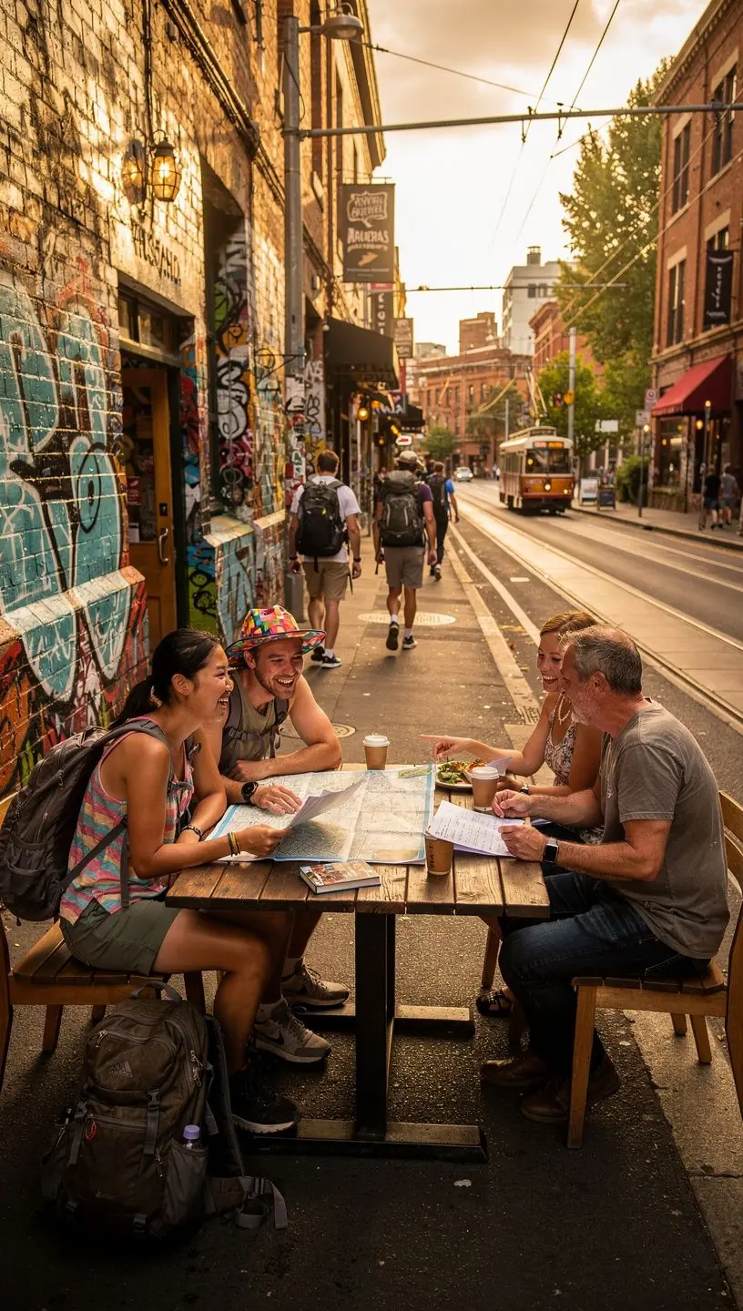 Affordable hostel accommodation with shared rooms and communal kitchen in urban Australia setting